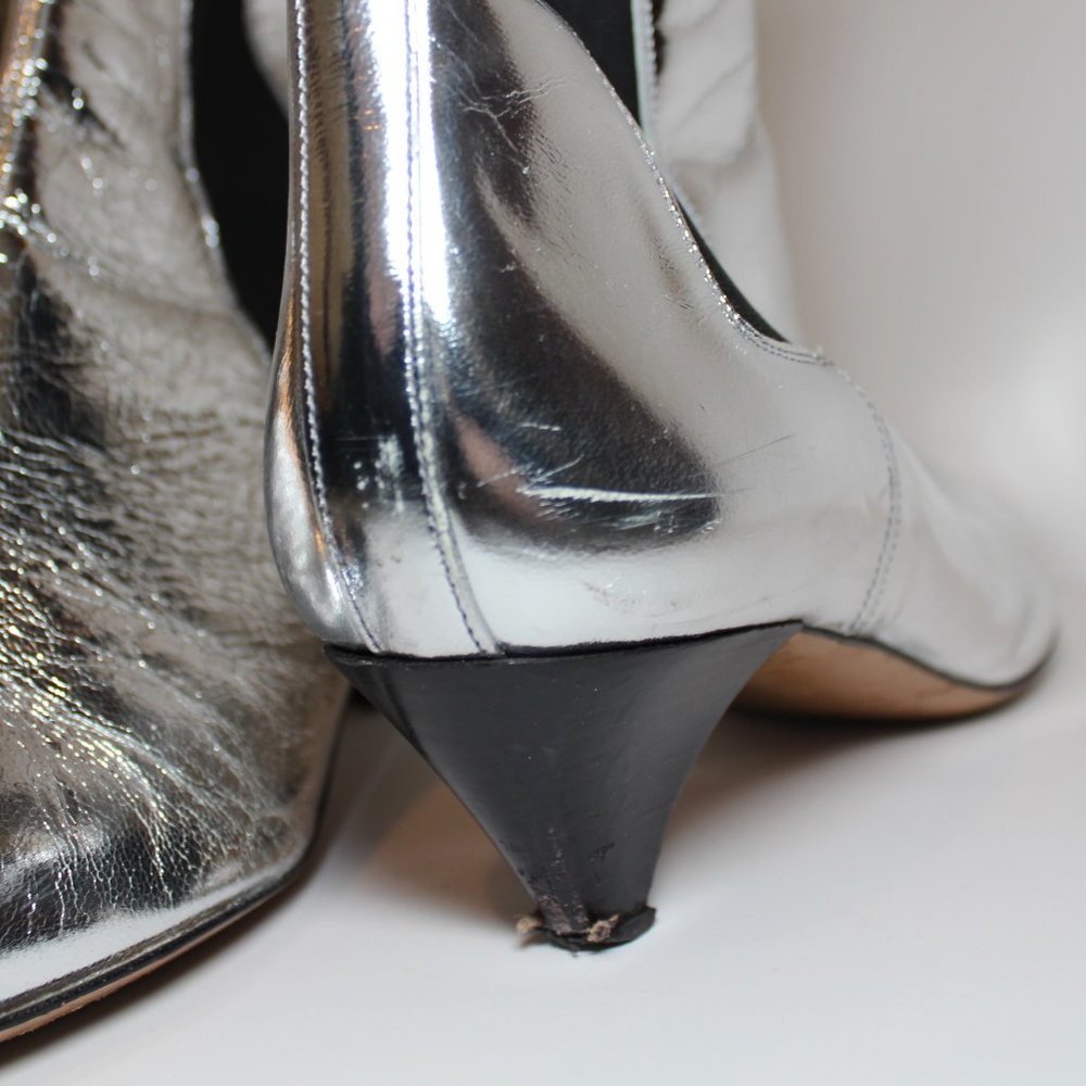 ISABEL MARANT Dawell Pointed Toe Ankle Boots - Picture 7 of 15